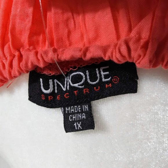 PEASANT/BOHEMIAN STYLE TOP*WOMEN 1X*BY UNIQUE SPECTRUM - Picture 5 of 8